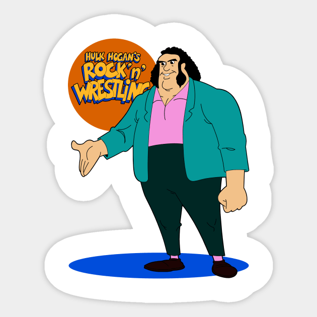 HHRnW Andre Sticker by BigOrangeShirtShop